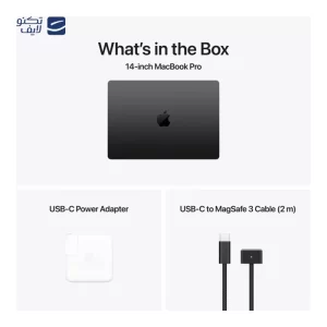 لپ تاپ 14.2 اینچی اپل مدل MacBook Pro MX2H3 2024 M4 Pro 24GB